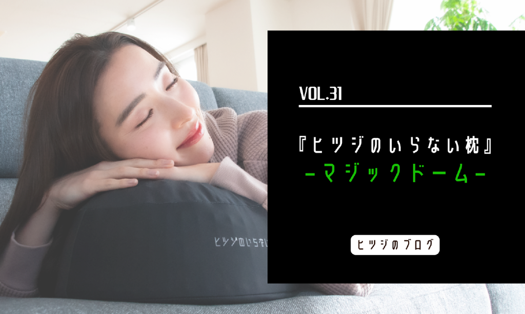 Vol.３１ 最新作！！『ヒツジのいらない枕-マジックドーム-』登場